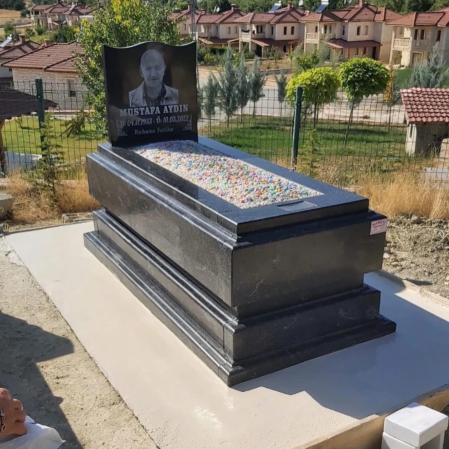 Mezar mermer işi